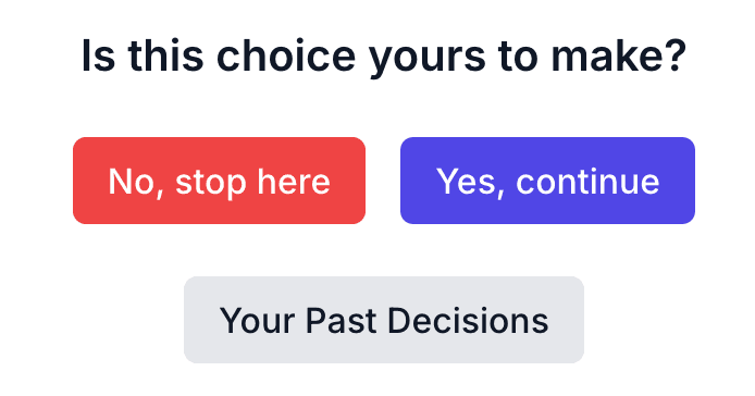 Decision Remedy screenshot